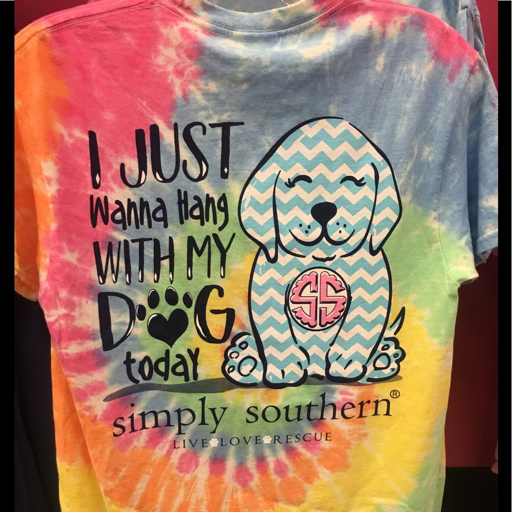 Simply southern dog T-shirt